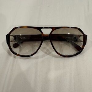 Linda Farrow Tortoise Shell Sunglasses